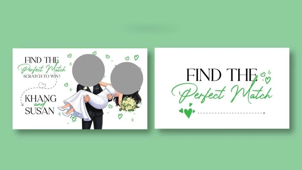 Thẻ game đám cưới the game 2 nhan cao – Bảo An Wedding