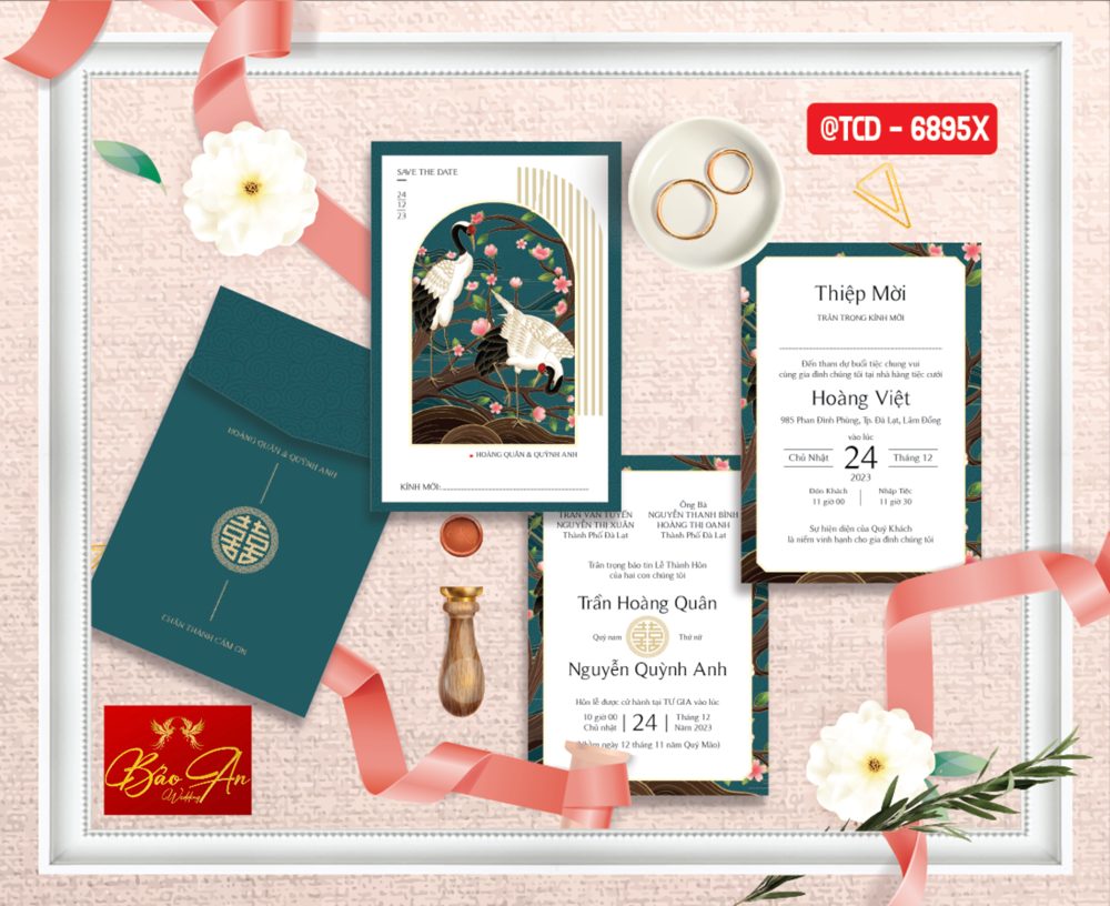 Thiệp Túi Đứng